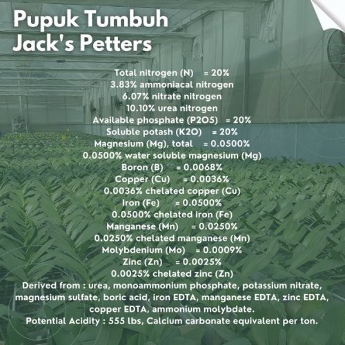 Pupuk Jack's Petters